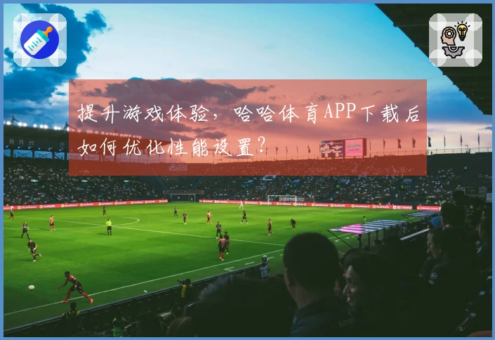 提升游戏体验，哈哈体育APP下载后如何优化性能设置？